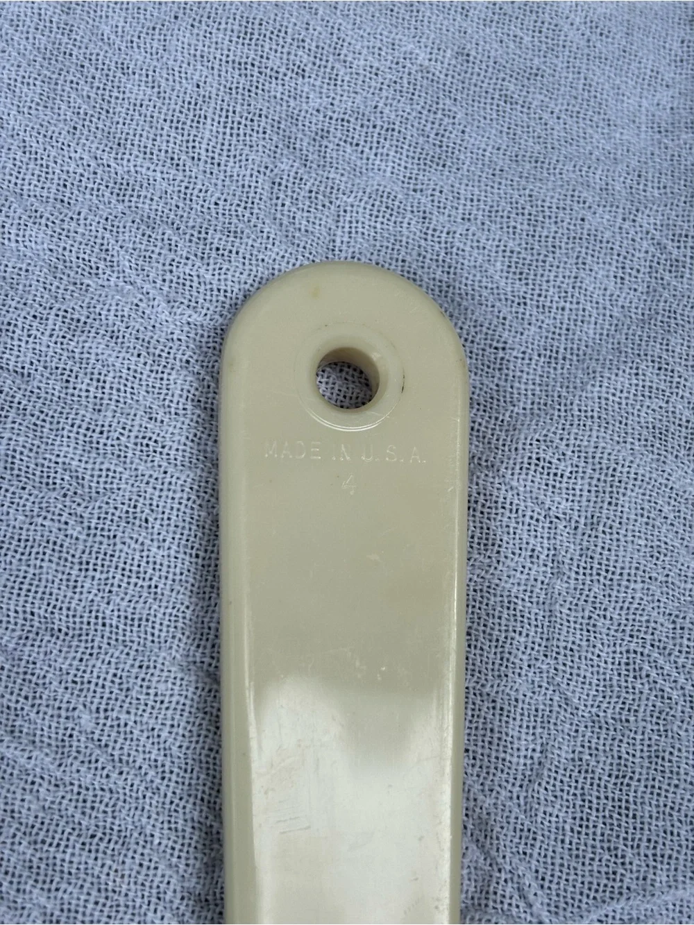Vintage Norplac Vinyl Serving Utensil Cake Pie Serving Spatula Blue Flower Desig
